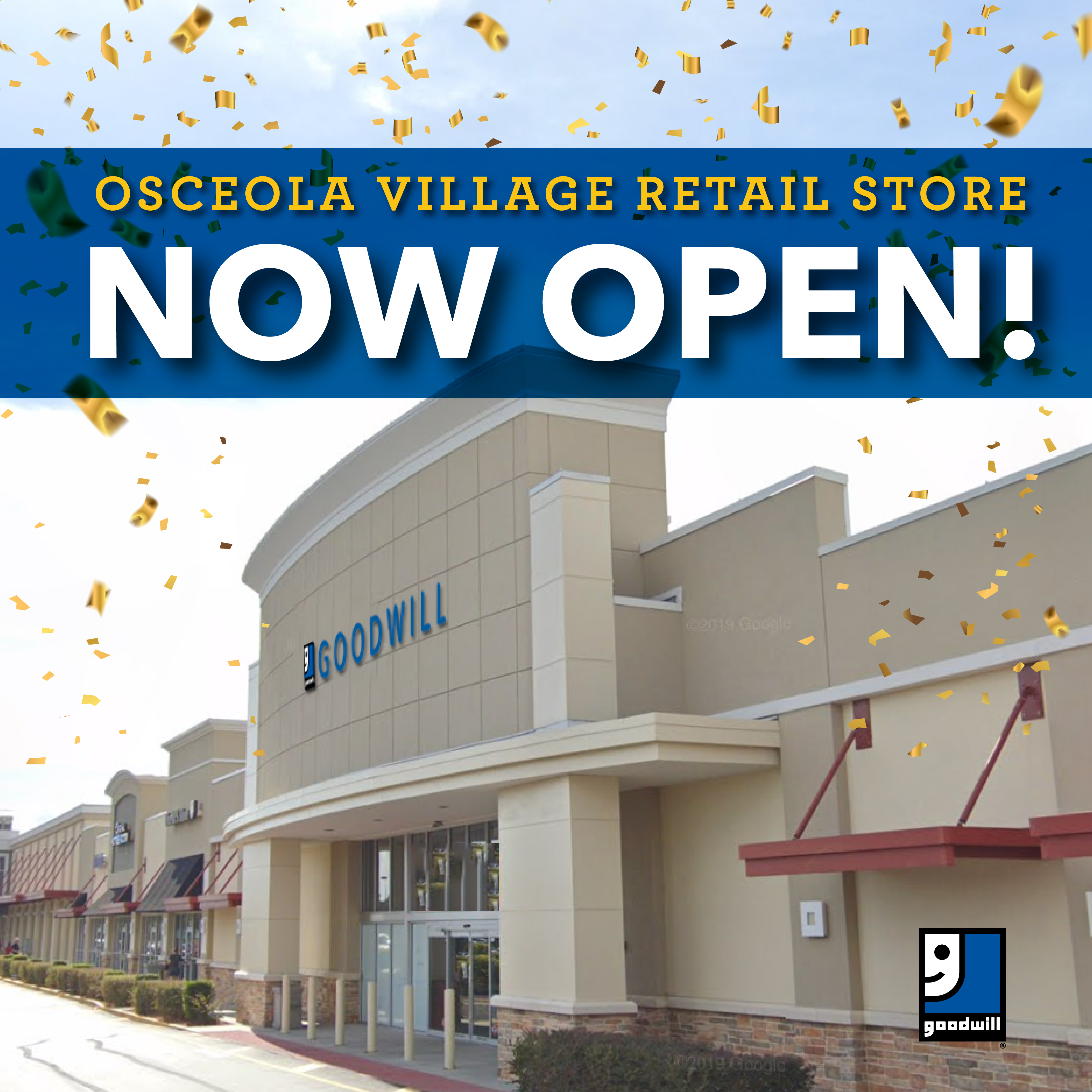 Osceola Village Goodwill is now open!