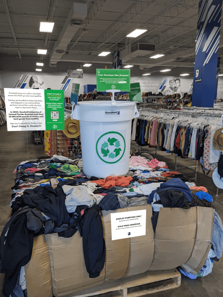 Bale of Textiles Goodwill Industries of Central Florida, Inc.