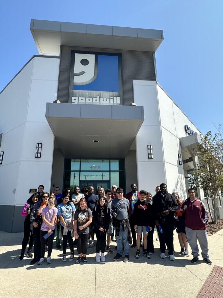 Mission Moment: East Ridge High Visits the Clermont Goodwill | Goodwill ...