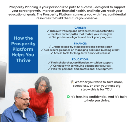 Dare to Dream with Prosperity Platform flyer