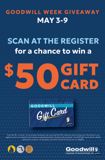 2026 Goodwill Week Gift Card Giveaway